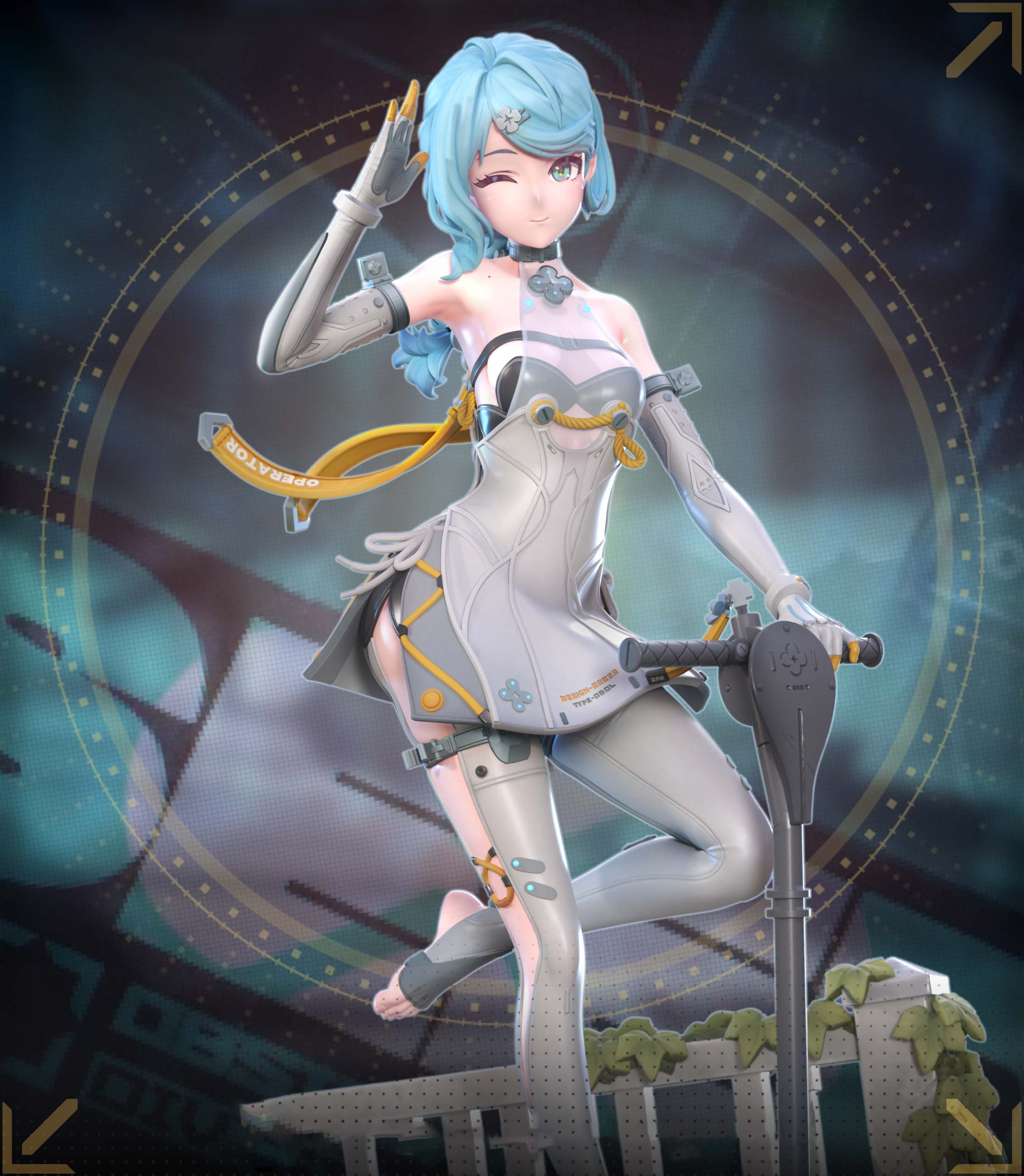 绝区零 席德3D打印模型