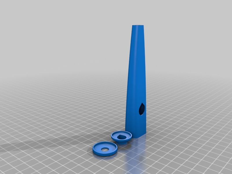 卡祖笛3D打印模型