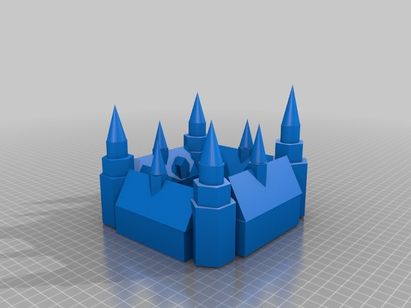 埃尔西诺城堡3D打印模型