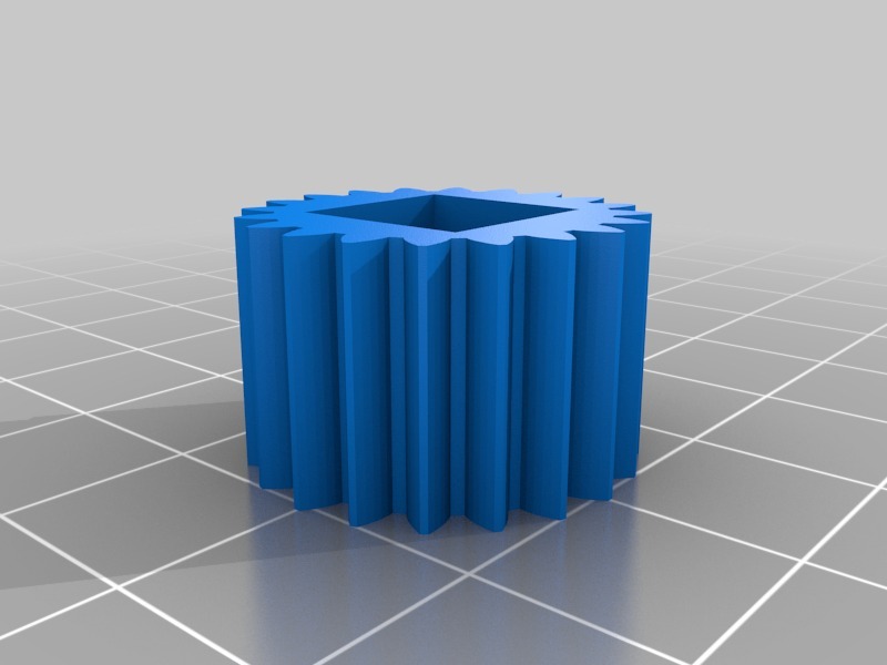 纸质压接器3D打印模型