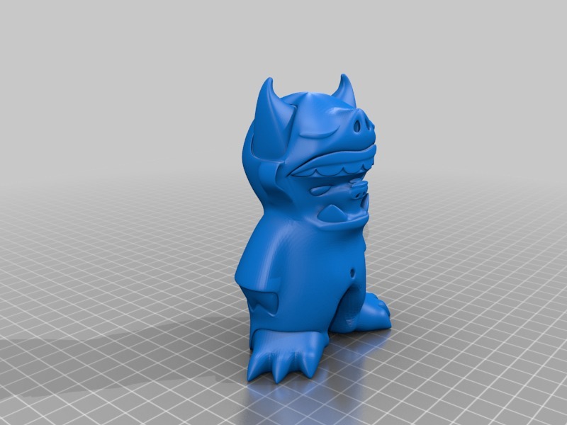 怪物宠物3D打印模型