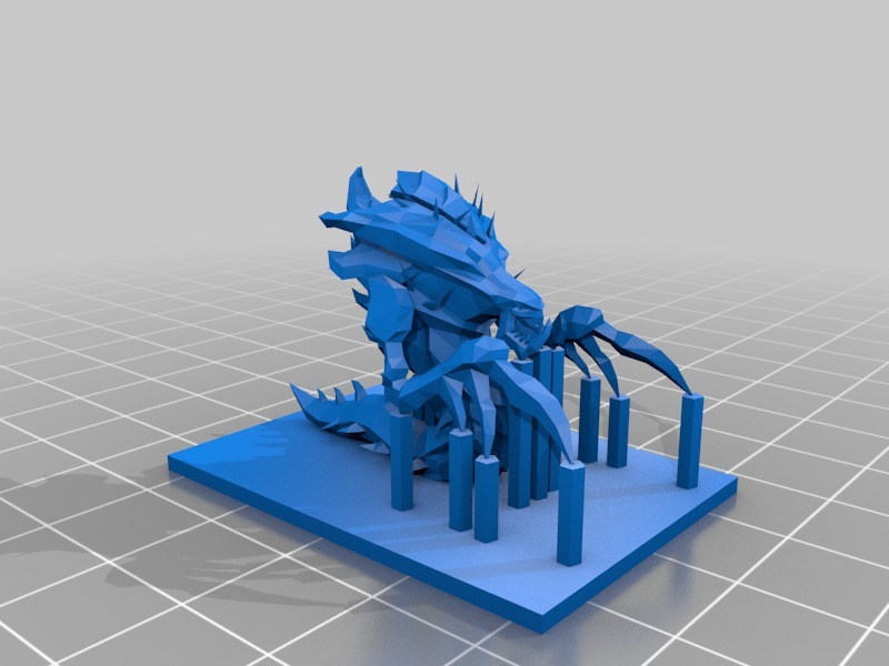 星际争霸2刺蛇3D打印模型