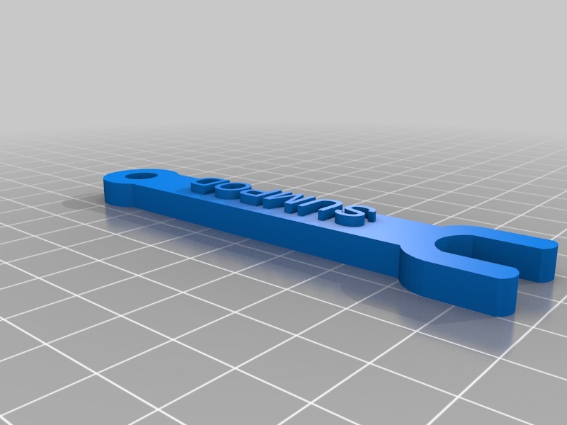 10毫米扳手3D打印模型
