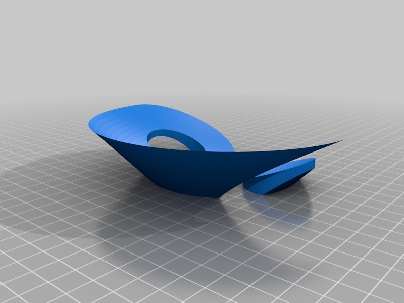 阴阳2色碗3D打印模型