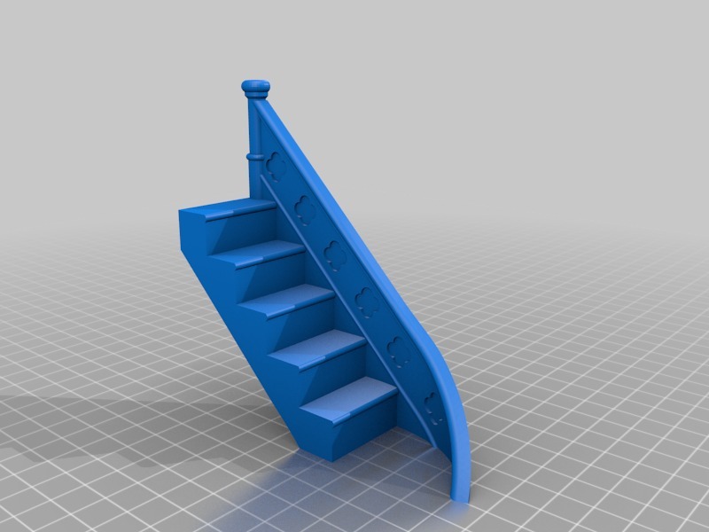 扶梯3D打印模型