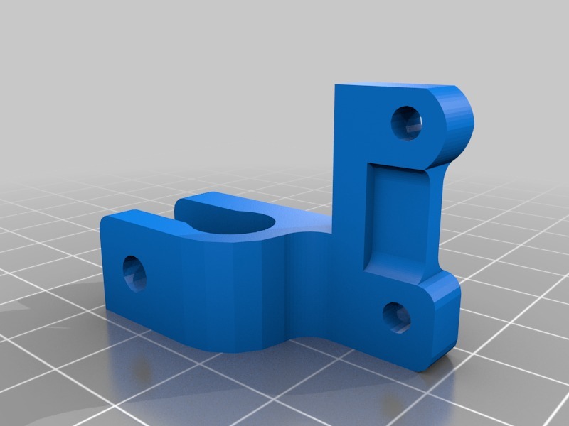 平行光电支架3D打印模型