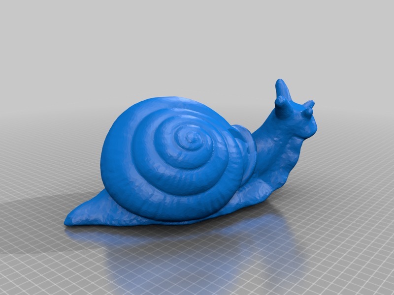 蜗牛3D打印模型