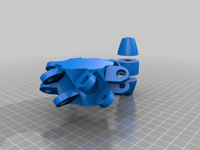 麦克纳姆轮3D打印模型