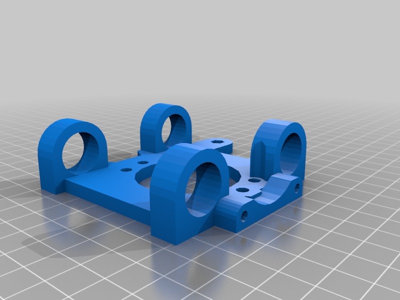 X型托架3D打印模型
