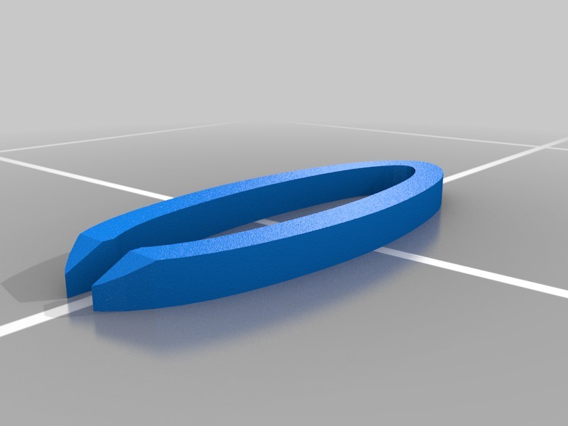 简单的镊子3D打印模型
