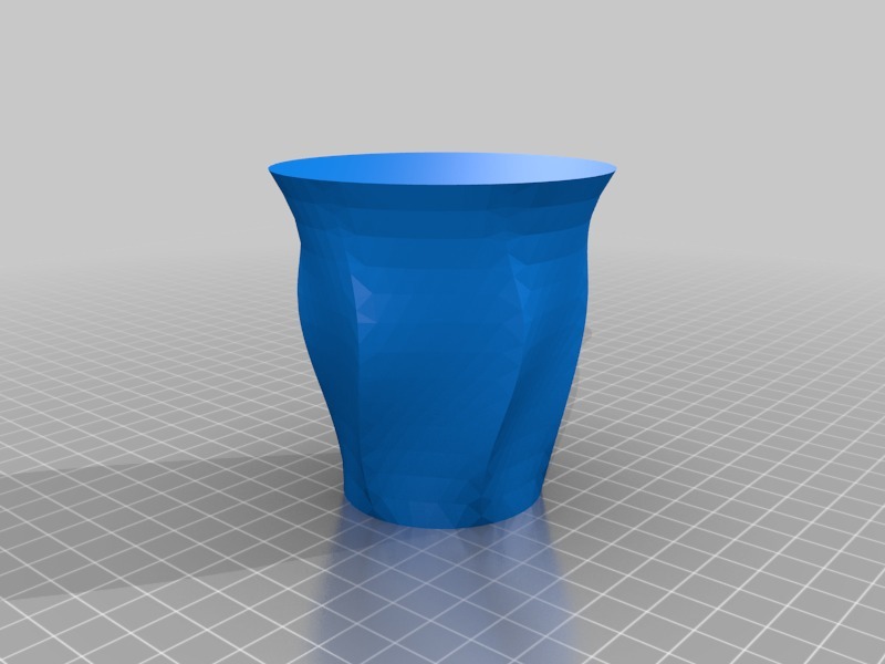 六角形水杯3D打印模型