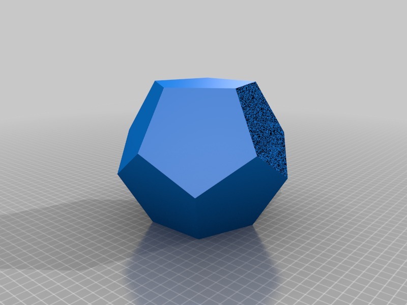 十二面体3D打印模型