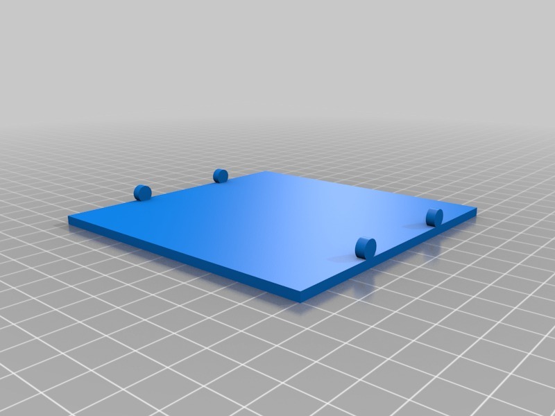 旋转木马捕鼠器3D打印模型