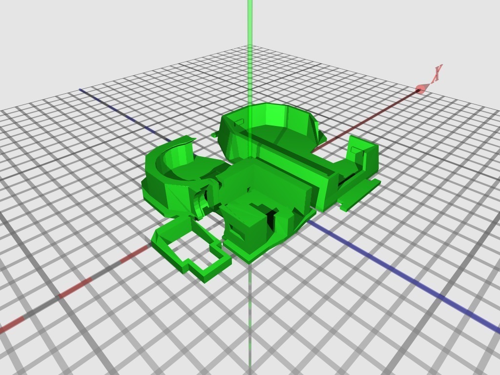 袖口灯3D打印模型