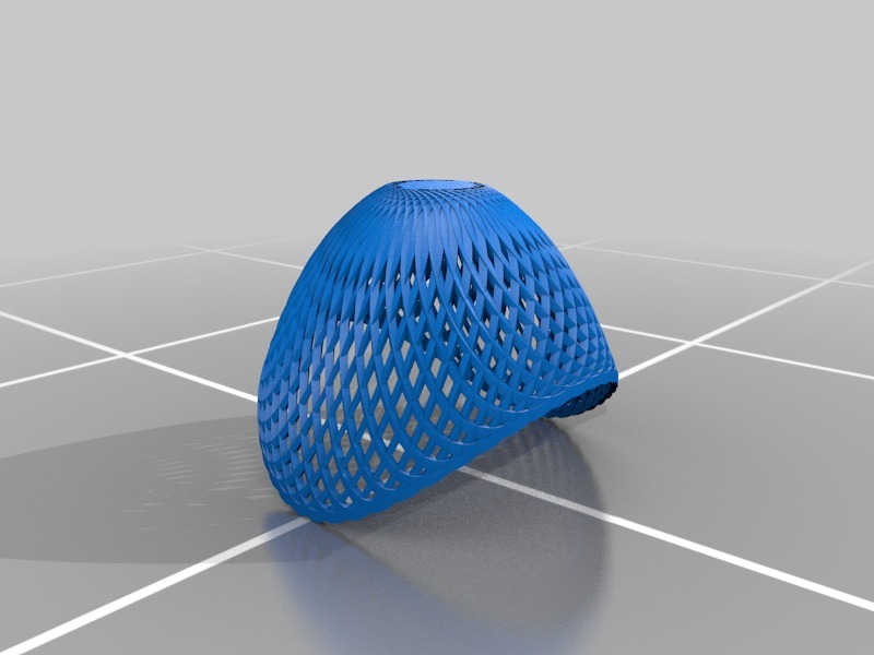 编织碗3D打印模型