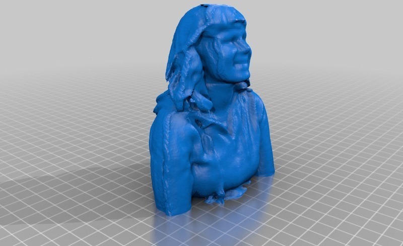 人物3d扫描打印模型3D打印模型