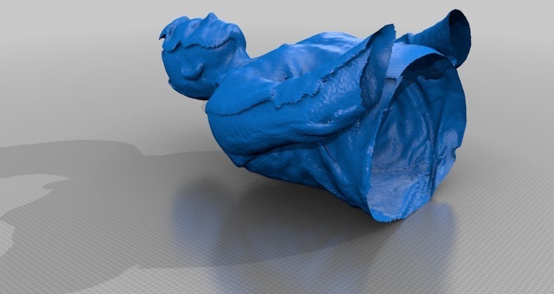 人物3d扫描打印模型3D打印模型