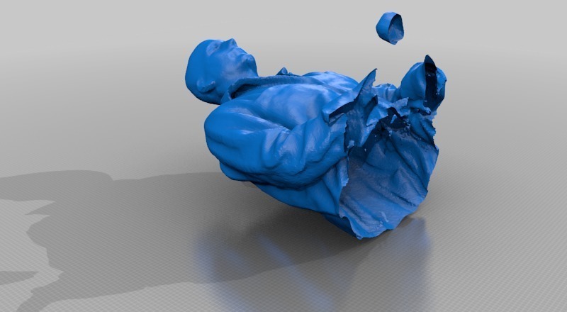 人物3d扫描打印模型3D打印模型