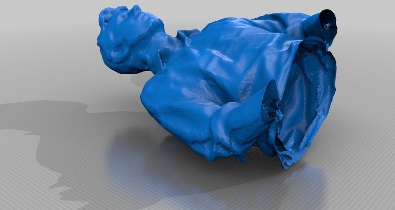 人物3d扫描打印模型3D打印模型