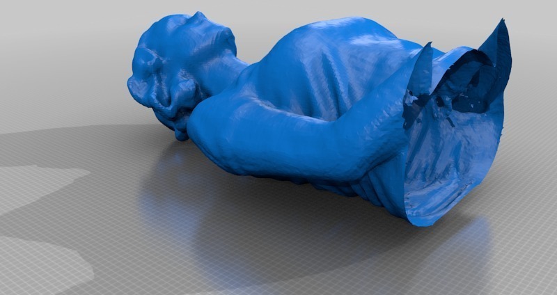 人物3d扫描打印模型3D打印模型