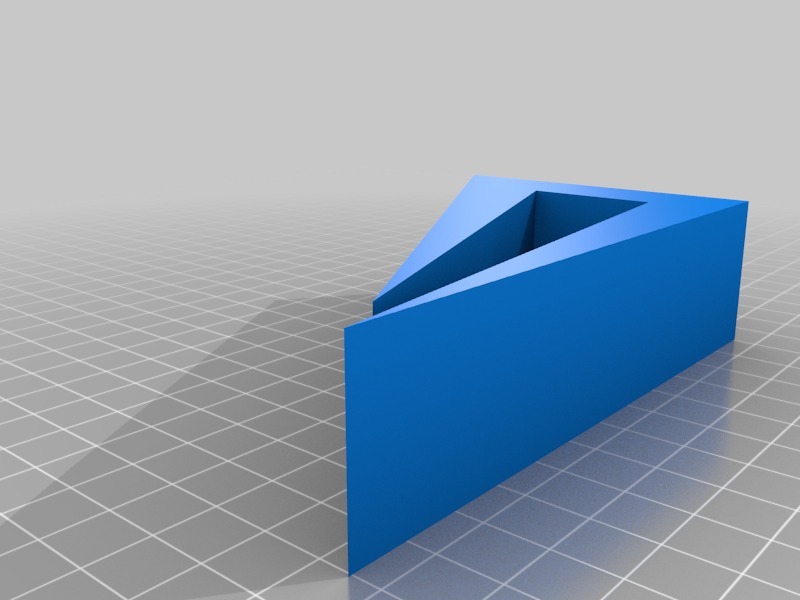 简易弯曲的门挡3D打印模型
