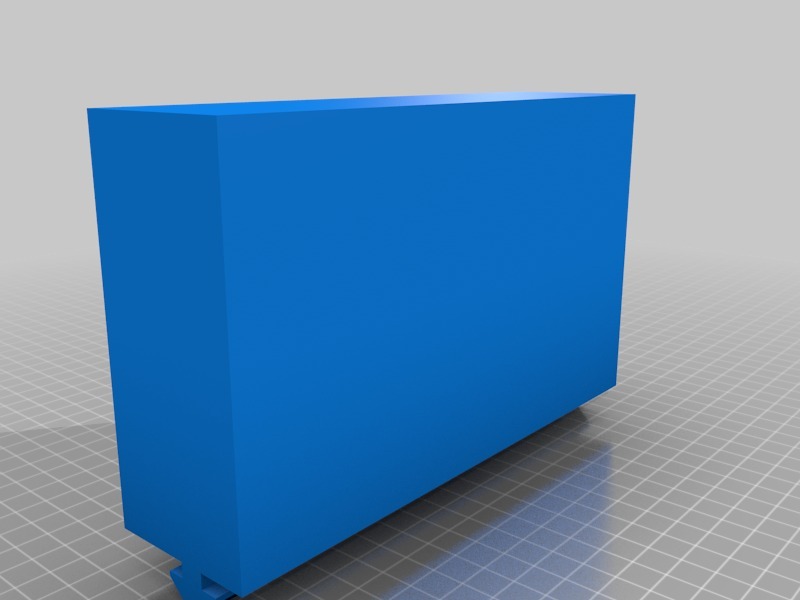 工业LED电源盒3D打印模型
