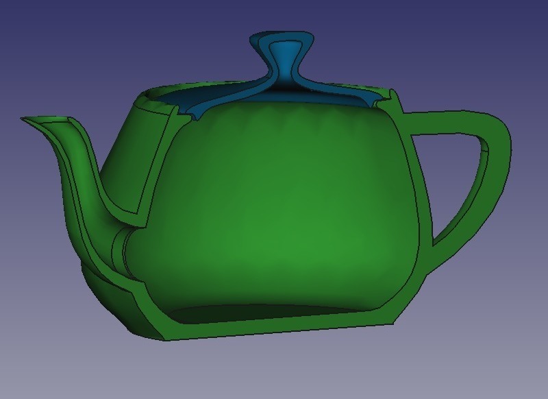 犹他茶壶3D打印模型