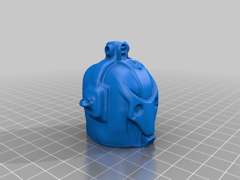 赛博朋克人类3D打印模型