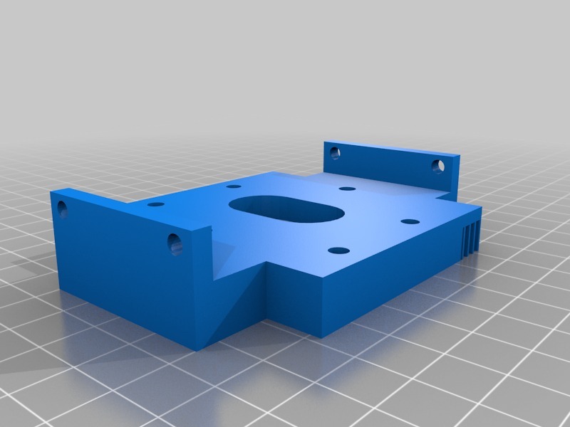 挤出机底座3D打印模型