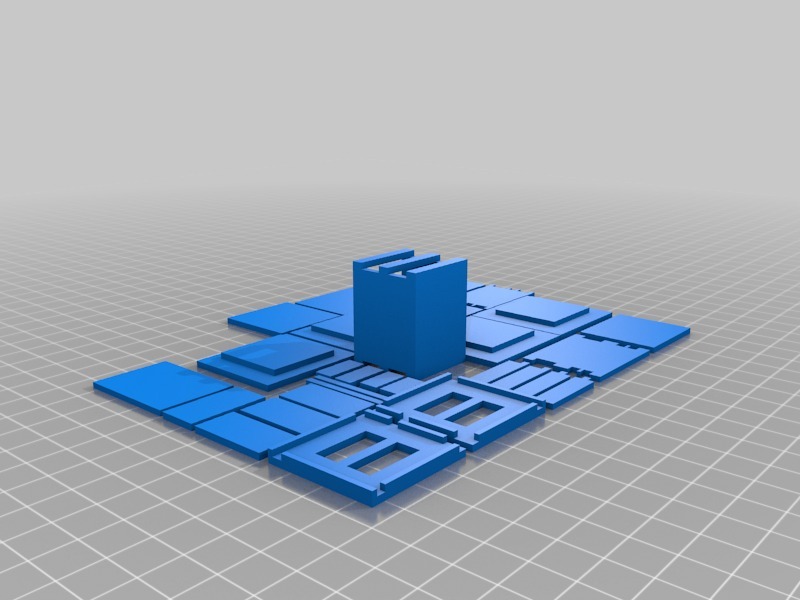 黑色梦魇拼图盒3D打印模型