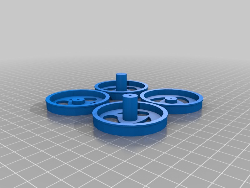 玩具车轮3D打印模型