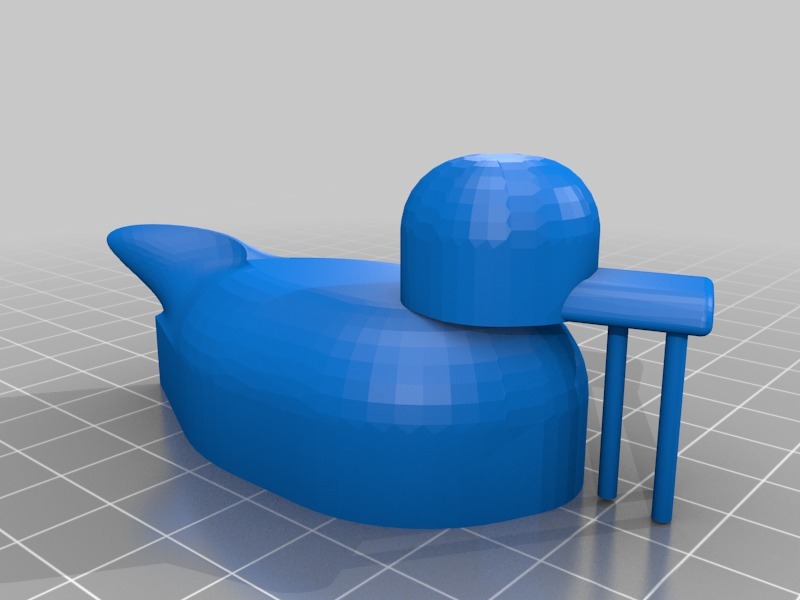 橡皮鸭3D打印模型