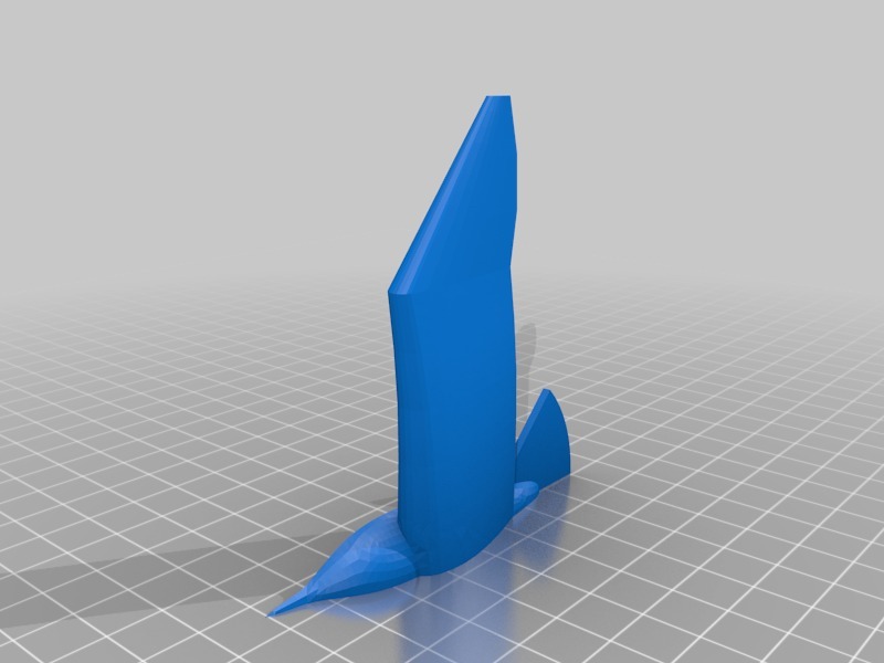 海鸥3D打印模型