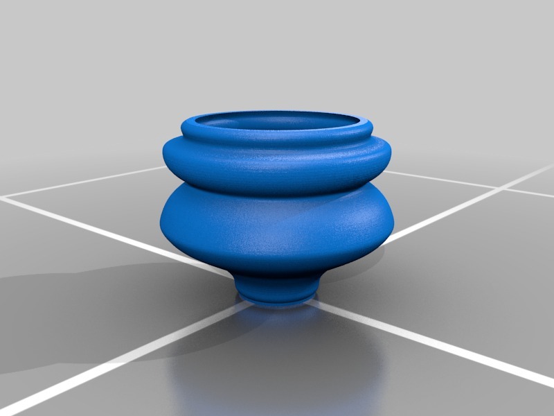 旋转茶杯3D打印模型