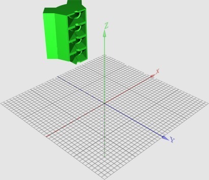 迷你工作模型V8发动机3D打印模型