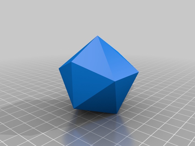多面体3D打印模型