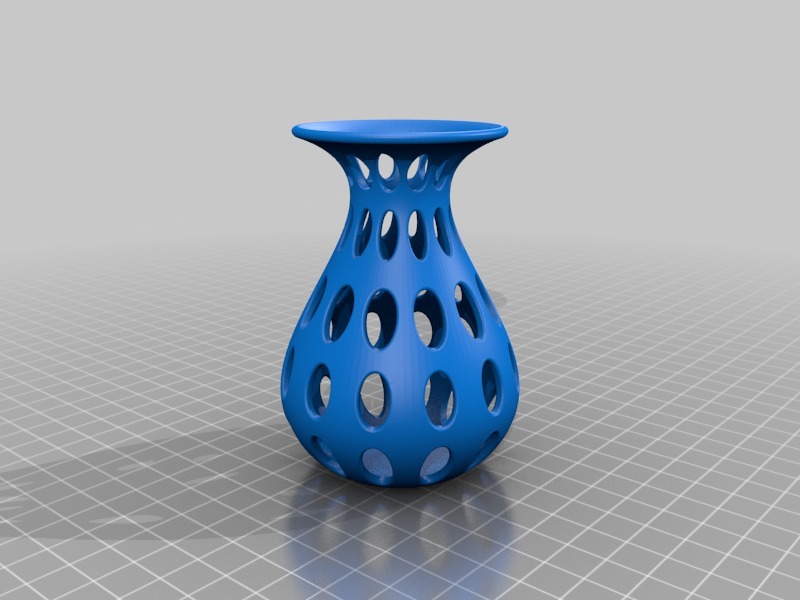 镂空花瓶3D打印模型