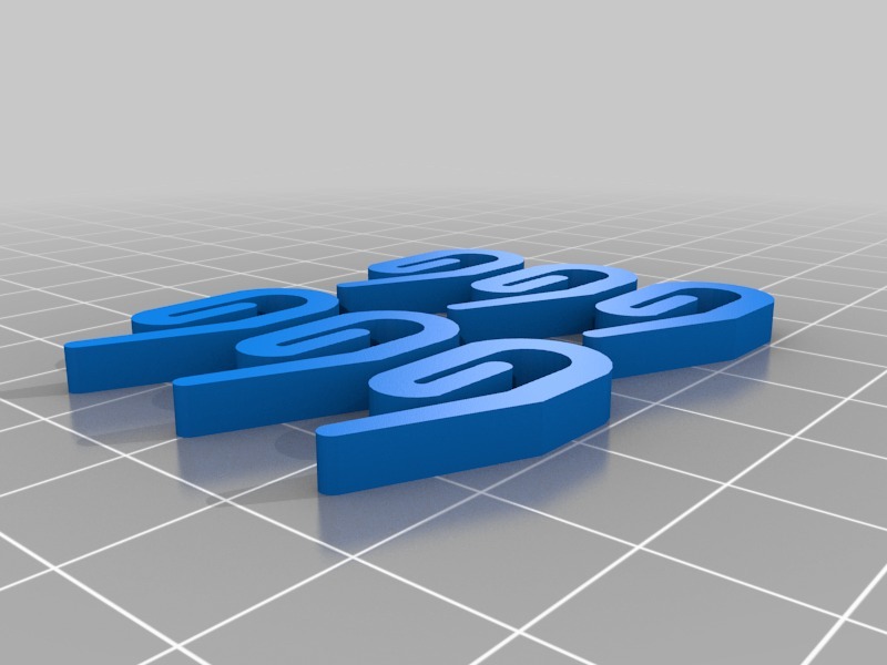 窗帘钩3D打印模型