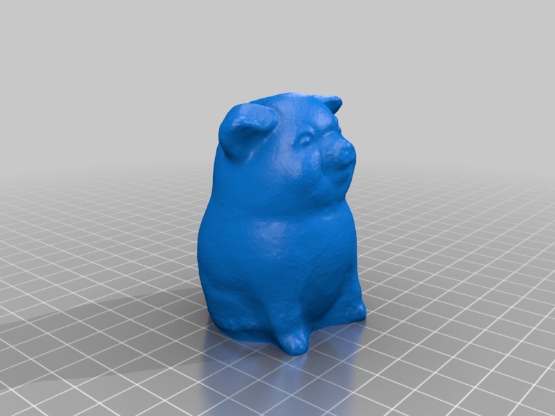幸运猪3D打印模型