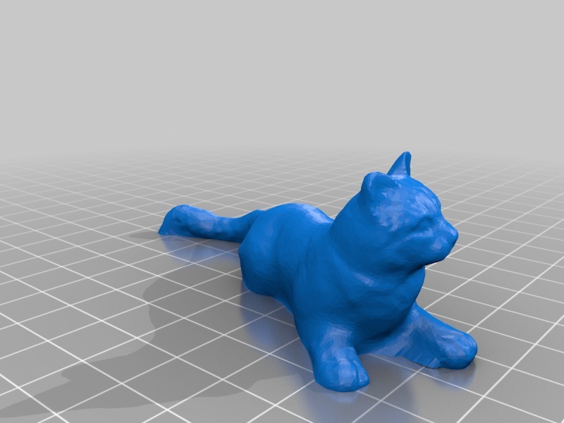 猫3D打印模型