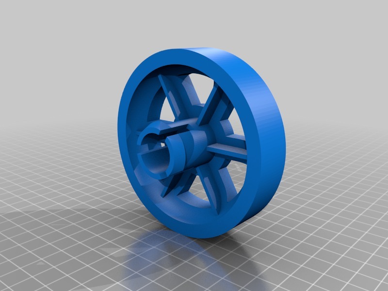 真空吸尘器轮3D打印模型
