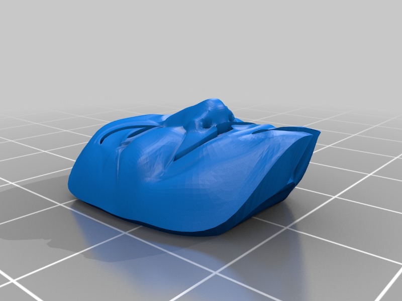 V字仇杀队面具3D打印模型