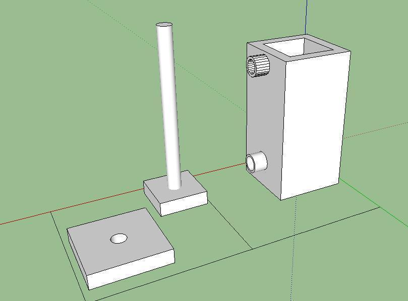 改进活塞3D打印模型