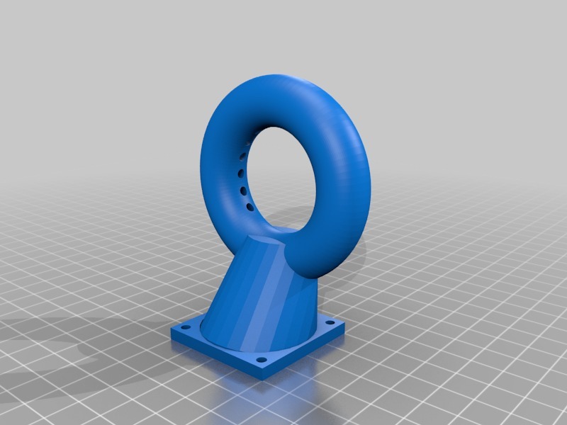 40毫米风扇管环3D打印模型