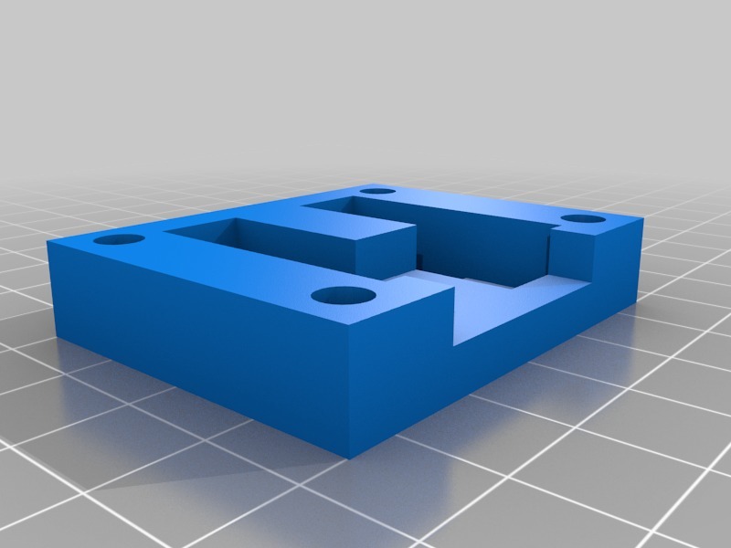 GPS支架底座3D打印模型