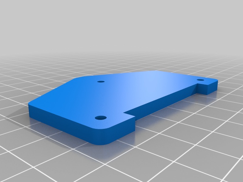标准伺服夹具3D打印模型