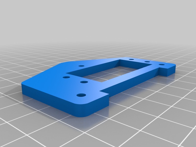 标准伺服夹具3D打印模型