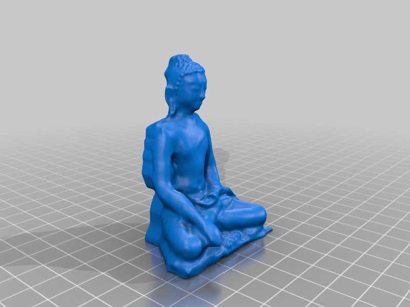释迦牟尼佛像3D打印模型