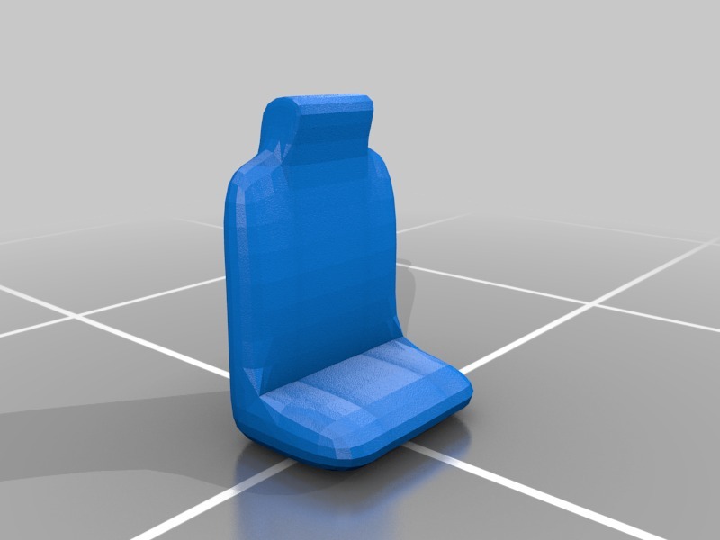 吉普车座椅3D打印模型