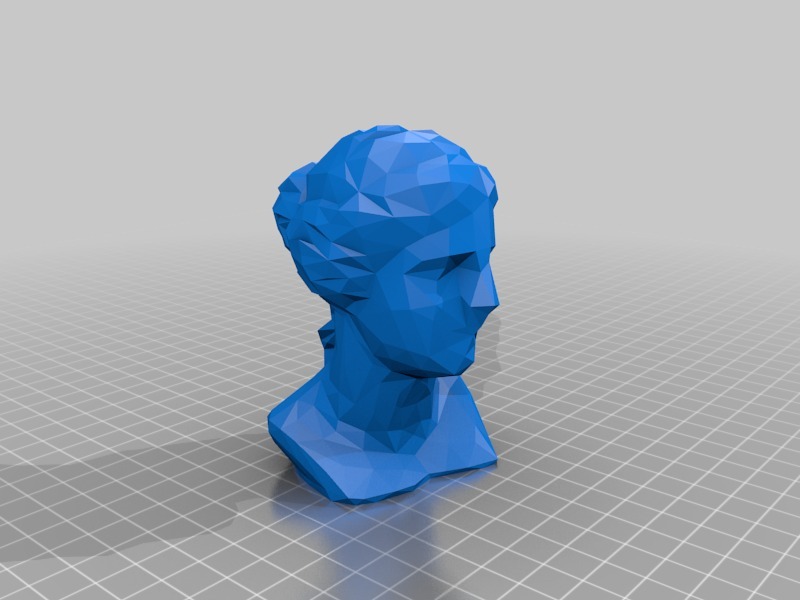 维纳斯米洛头部雕塑3D打印模型